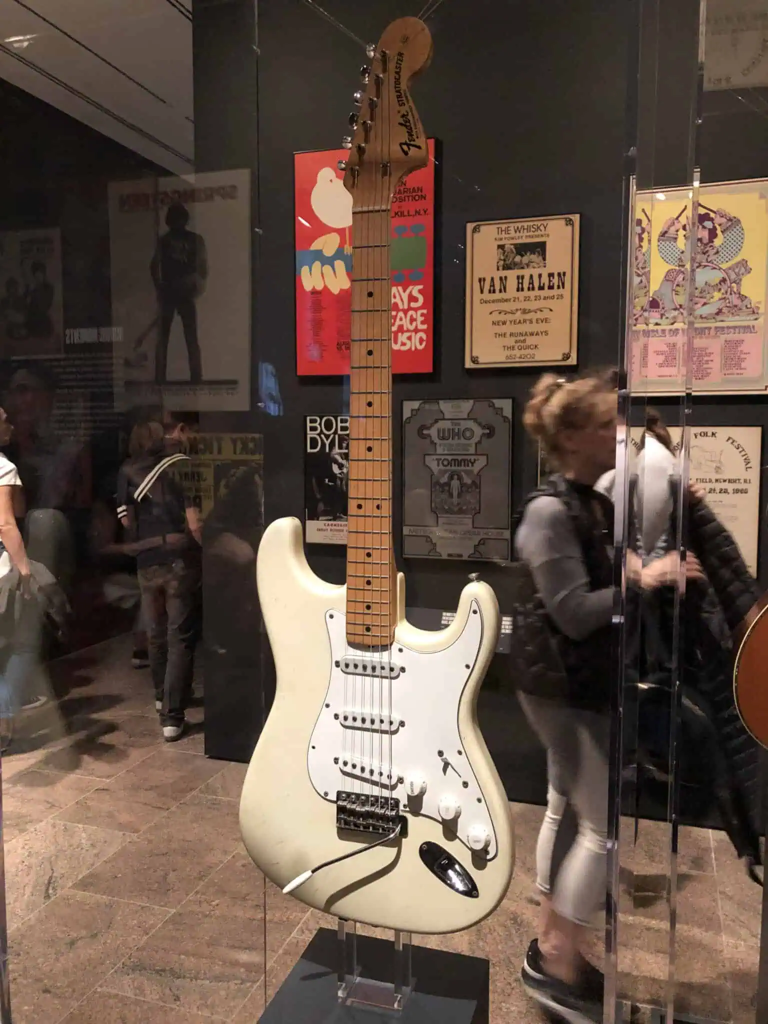 Izabella on display at MoPOP, Seattle.