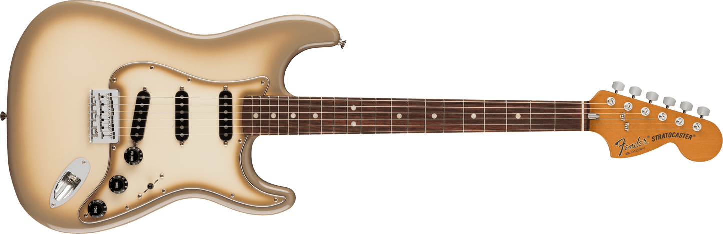 Fender guitar in Antigua finish