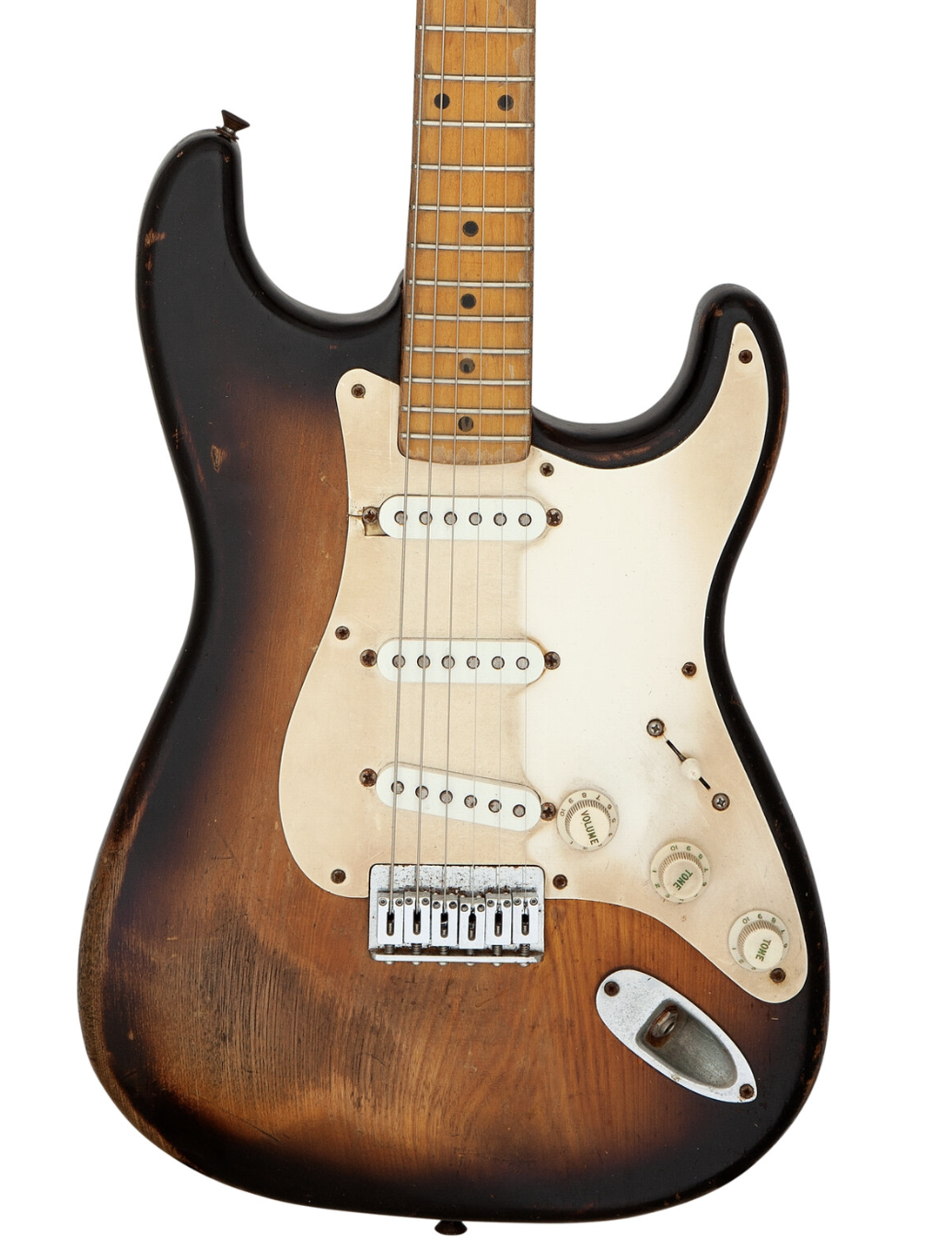 1950s Fender Stratocaster in fair condition
