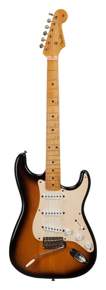 1954 Fender Stratocaster with maple board in Sunburst