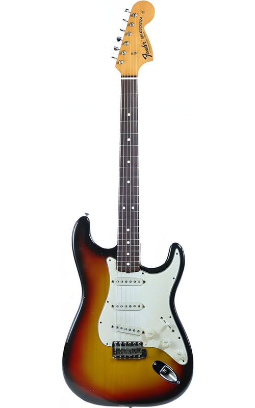 1968 Fender Stratocaster with large headstock