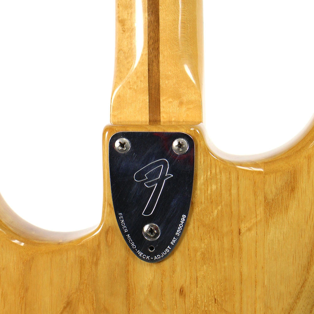 Three-bolt Stratocaster neck joint detail